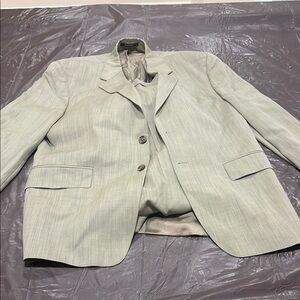 Men's Light Gray Blazer